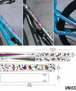 Dyedbro Kit De Protection Pour Cadre Unicorn