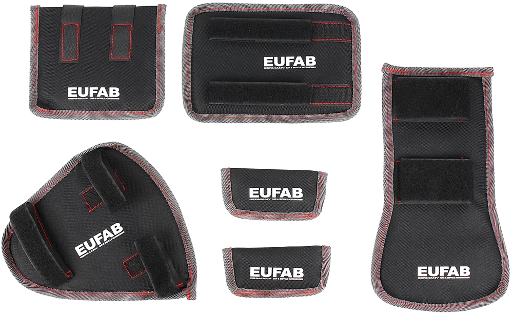 EUFAB Protection Pour Le Transport De Vélos 6 Pcs