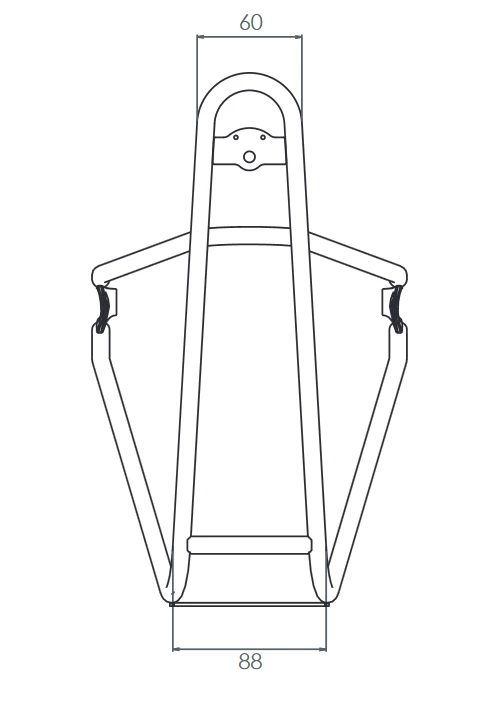 Tubus Porte-bagages Fly Evo 26" - 28" Noir – Image 3