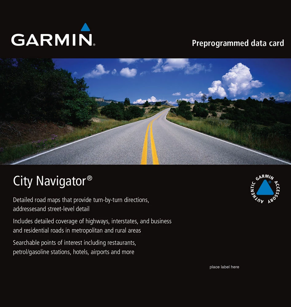 Garmin City Navigator Europe NTU MicroSD™/SD™