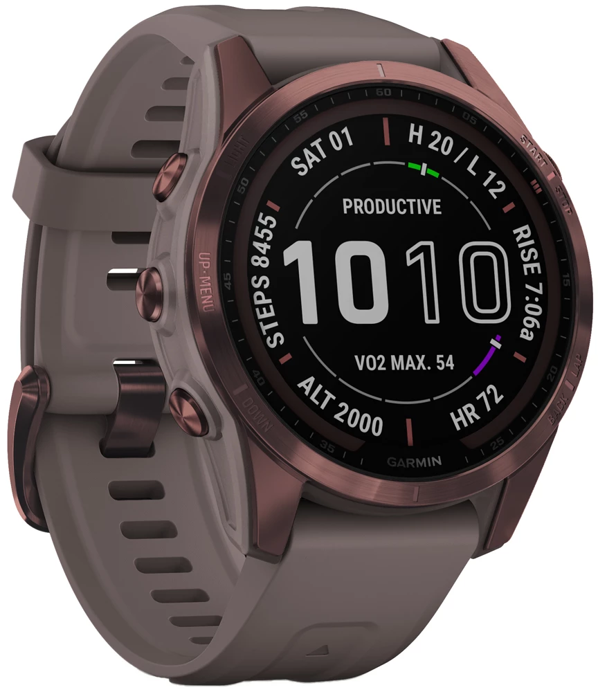 Garmin Fenix 7S SAPPHIRE SOLAR - GPS Multisport Smartwatch – Image 3