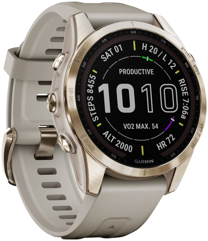 Garmin Fenix 7S SAPPHIRE SOLAR - GPS Multisport Smartwatch – Image 4