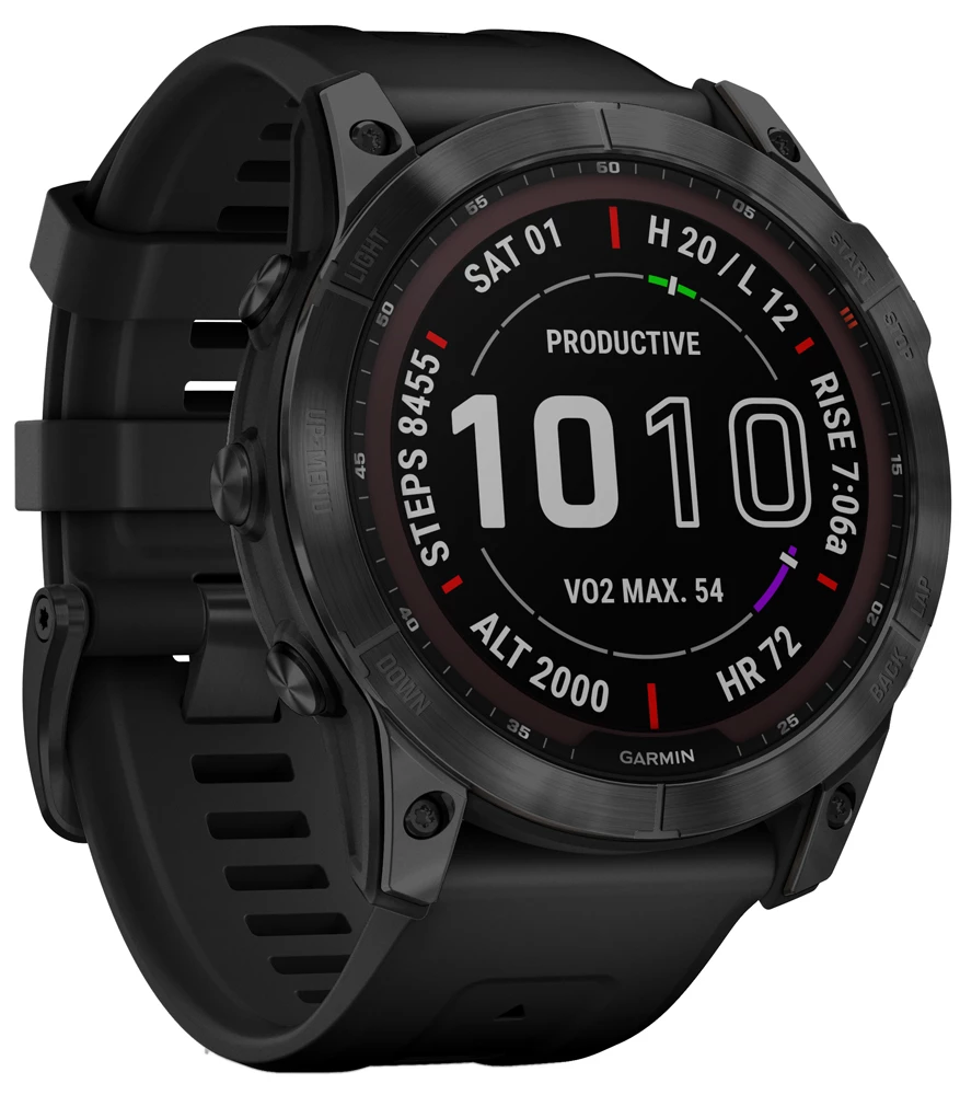 Garmin Fenix 7X SAPPHIRE SOLAR - GPS Multisport Smartwatch – Image 2