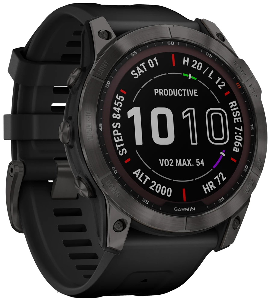 Garmin Fenix 7X SAPPHIRE SOLAR - GPS Multisport Smartwatch – Image 3