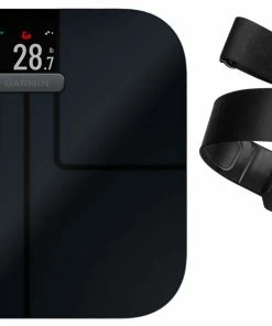 Garmin Index™-S2 Balance Intelligente De Graisse Corporelle Bundle + Ceinture Pectorale HRM-PRO