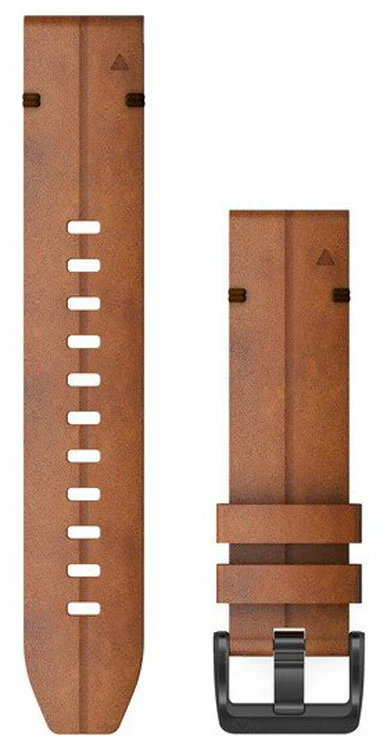 Garmin Fenix 5/6 / Forerunner 745/945 Bracelet En Cuir 22 Mm – Image 4