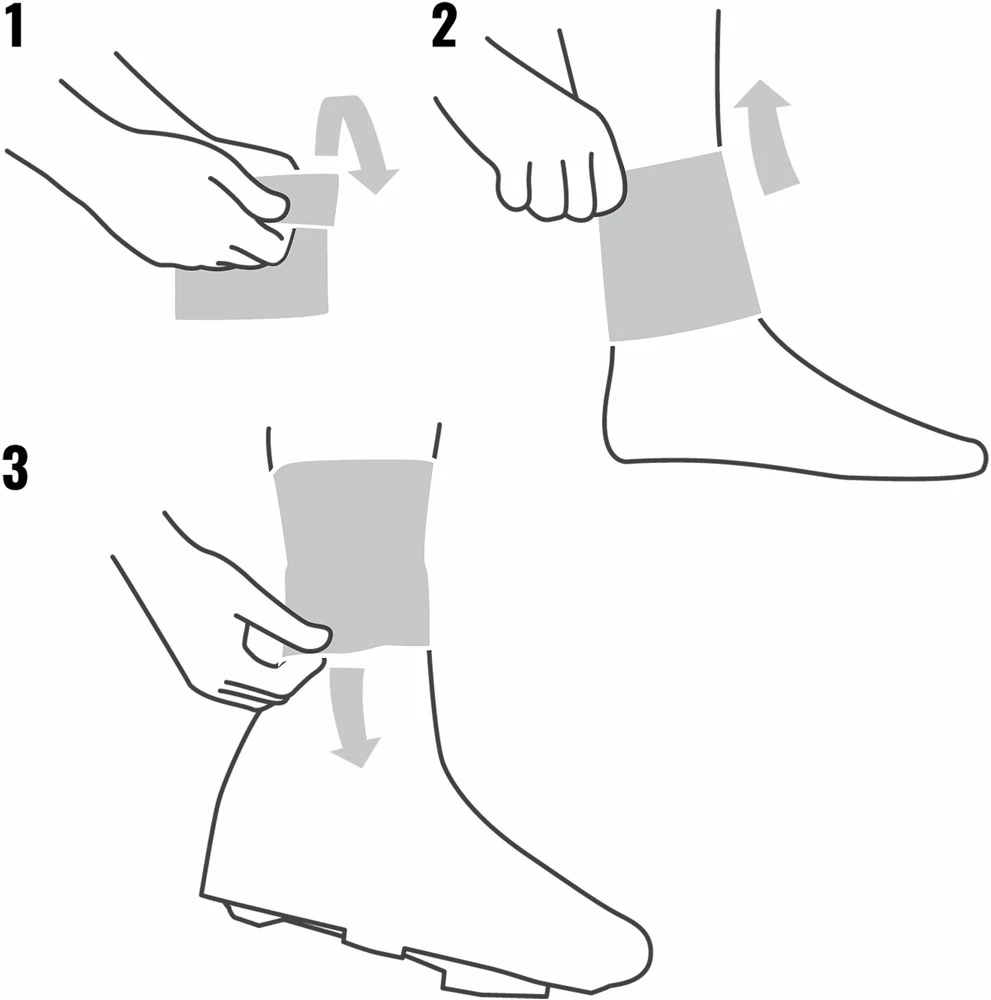 GripGrab CyclinGaitor Hi-Vis - Guitre De Cheville – Image 5