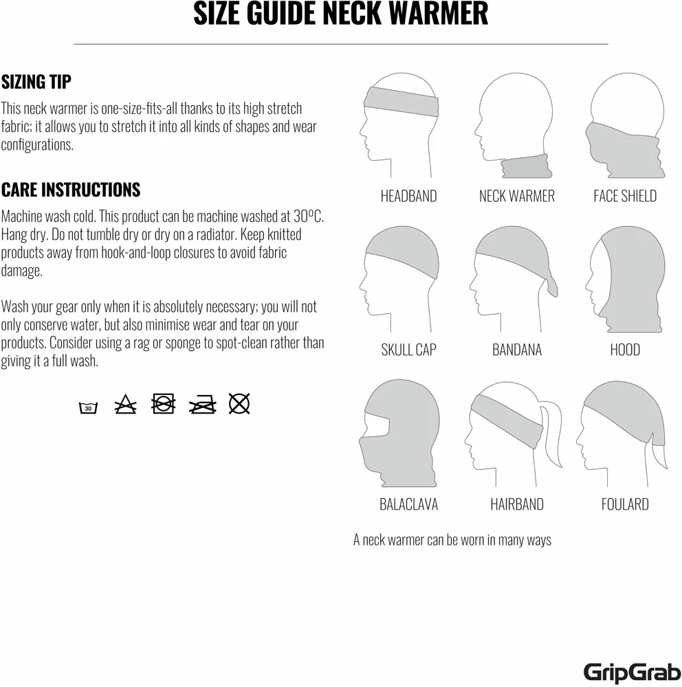 GripGrab HeadGlove Thermo - Functional Kerchief – Image 4