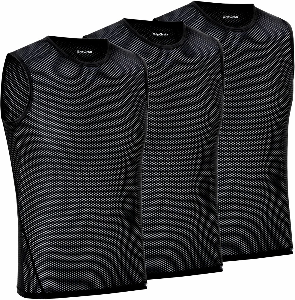 GripGrab Ultralight Mesh - Sleeveless Baselayer (3-pack)