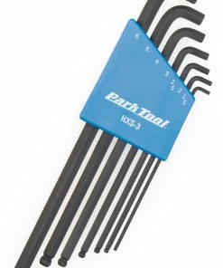Park Tool Jeu De Clés Mâles Coudées Stubby à Six Pans Creux HXS-3