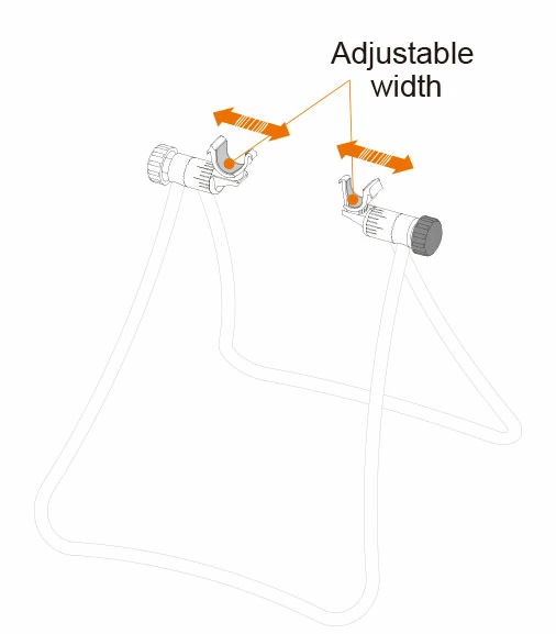 Ibera IB-ST2 Support Pour Bicyclette Easy Utility – Image 2