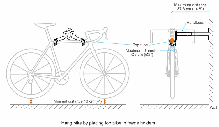 Ibera IB-ST4 Support Mural Réglable – Image 6