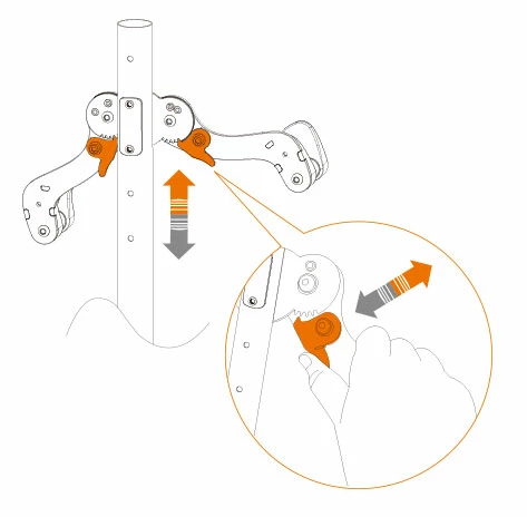 Ibera IB-ST9 Porte-vélos Double – Image 3