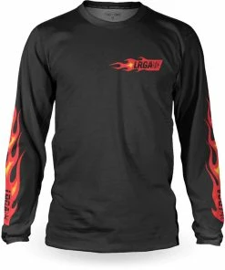 LOOSE RIDERS Flames - MTB Long Sleeve Jersey