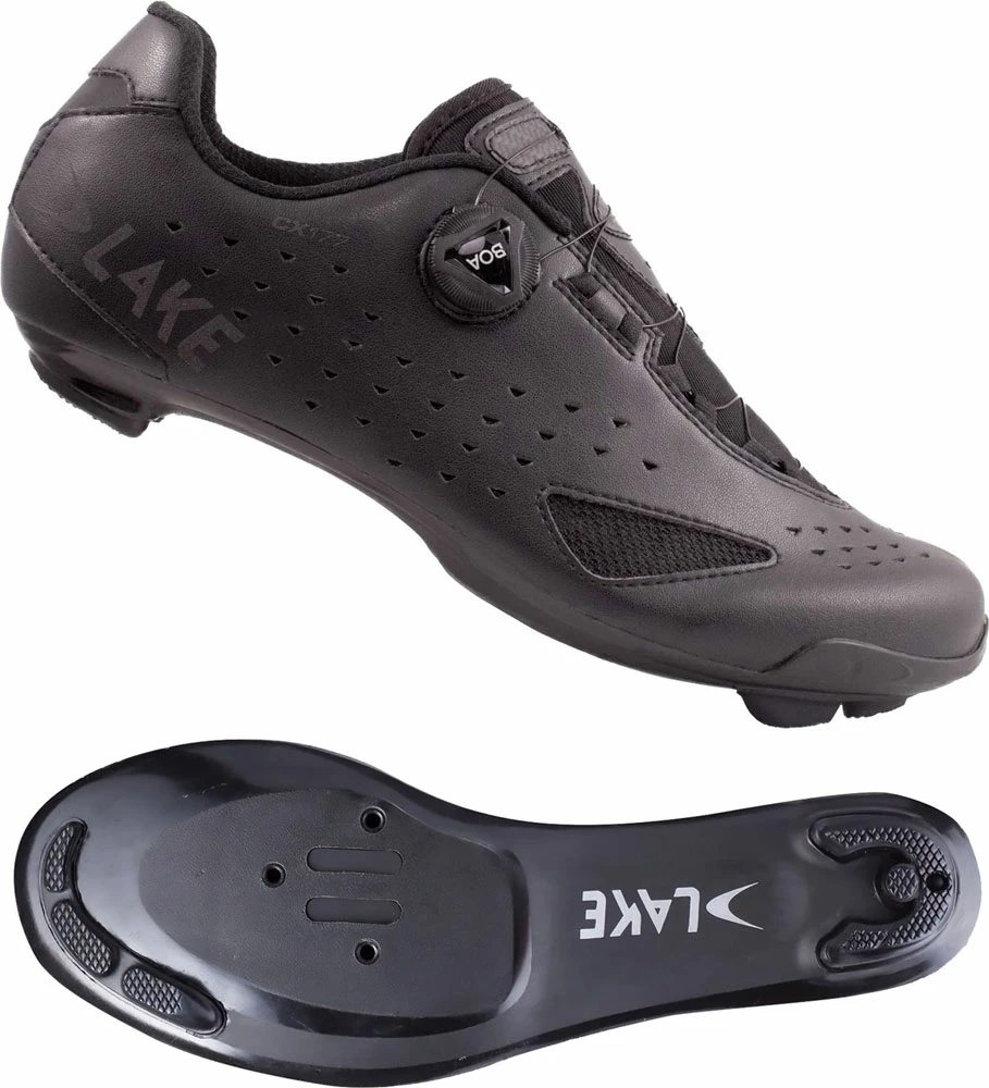 Lake CX177-X Wide - Chaussures De Vélo De Course