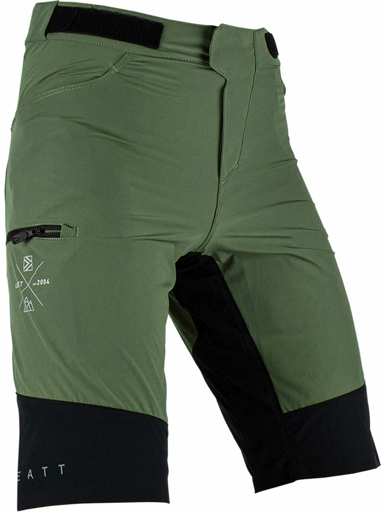LEATT 2.0 Trail Chamois - Short De VTT Avec Pantalon Intérieur