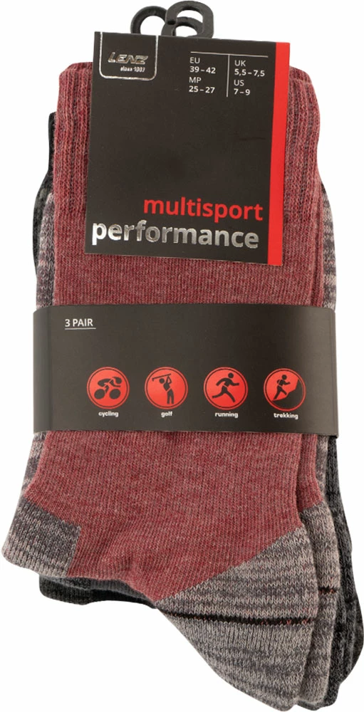 Lenz Performance Multisport - Chaussettes (Pack De 3) – Image 2