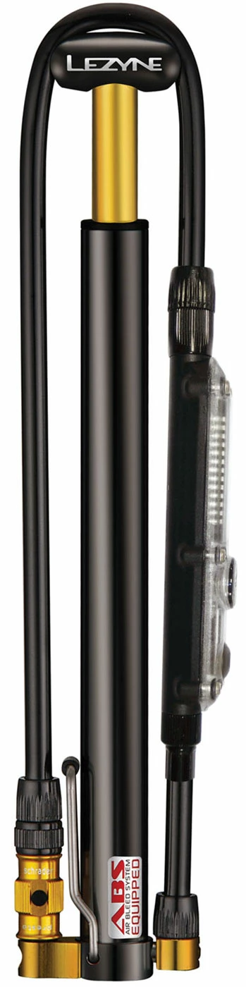 Lezyne Mini Pompe HPG/HVG Avec Indicateur De Pression, CNC Micro Floor Drive – Image 2