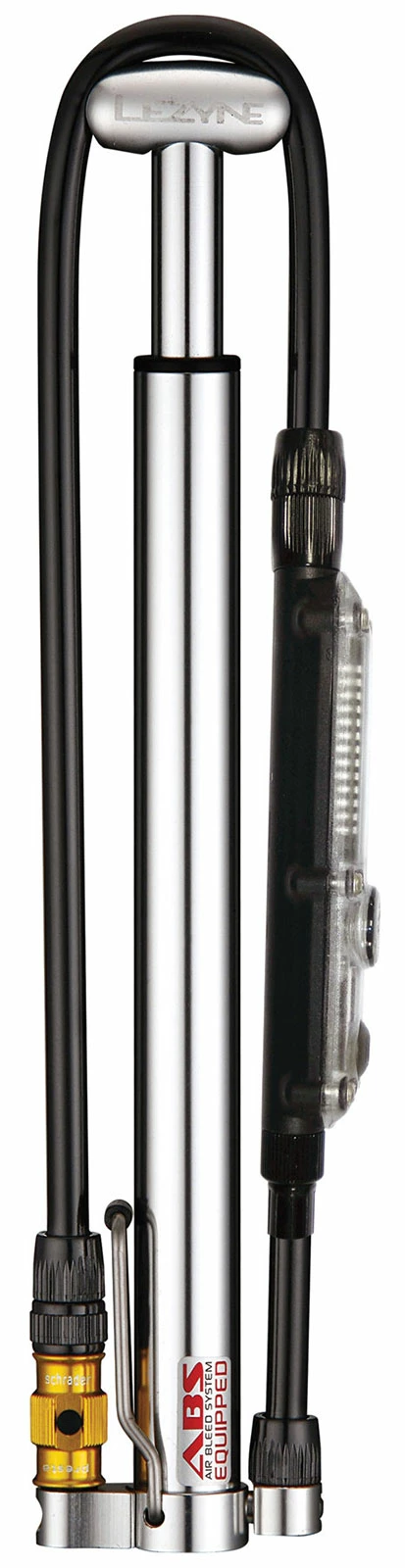 Lezyne Mini Pompe HPG/HVG Avec Indicateur De Pression, CNC Micro Floor Drive – Image 2