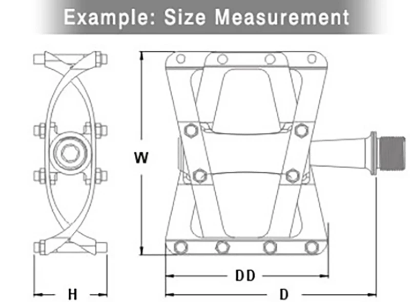 MDH Pédales Plates-formes De Route – Image 2