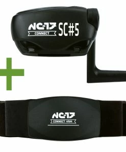 Nc-17 Capteur De Vitesse/cadence Connect SC#5 + Ceinture Cardiofréquencemètre HR#4