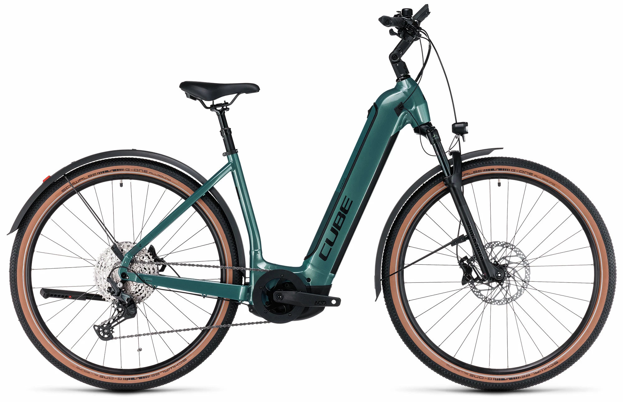 Cube Nuride Hybrid SLX 750 Allroad Easy Entry Erde´n´black