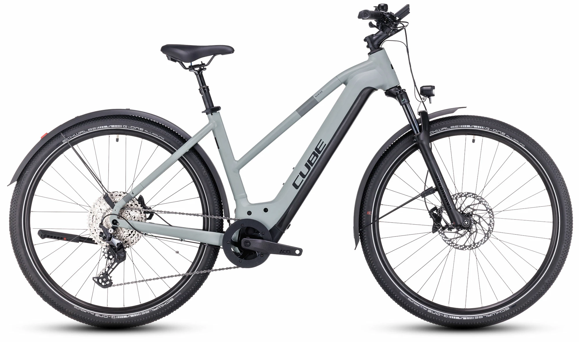 Cube Nuride Hybrid SLX 750 Allroad Lady Grey´n´black