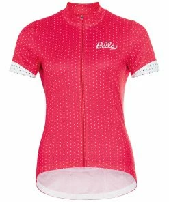 Odlo Essential Print Stand-Up Collar - Women's Jersey