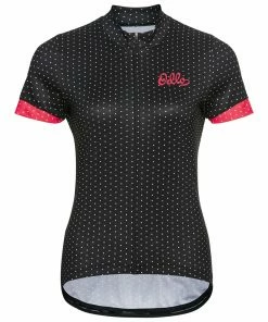 Odlo Essential Print Stand-Up Collar - Women's Jersey
