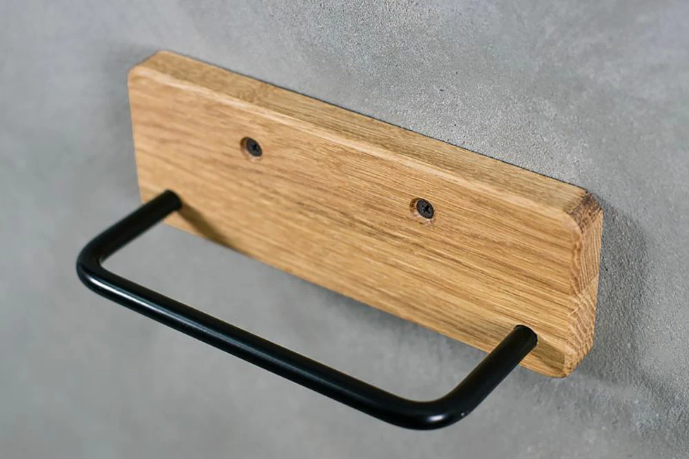 PARAX Support Mural Pour Vélo U-Rack - Chêne – Image 3