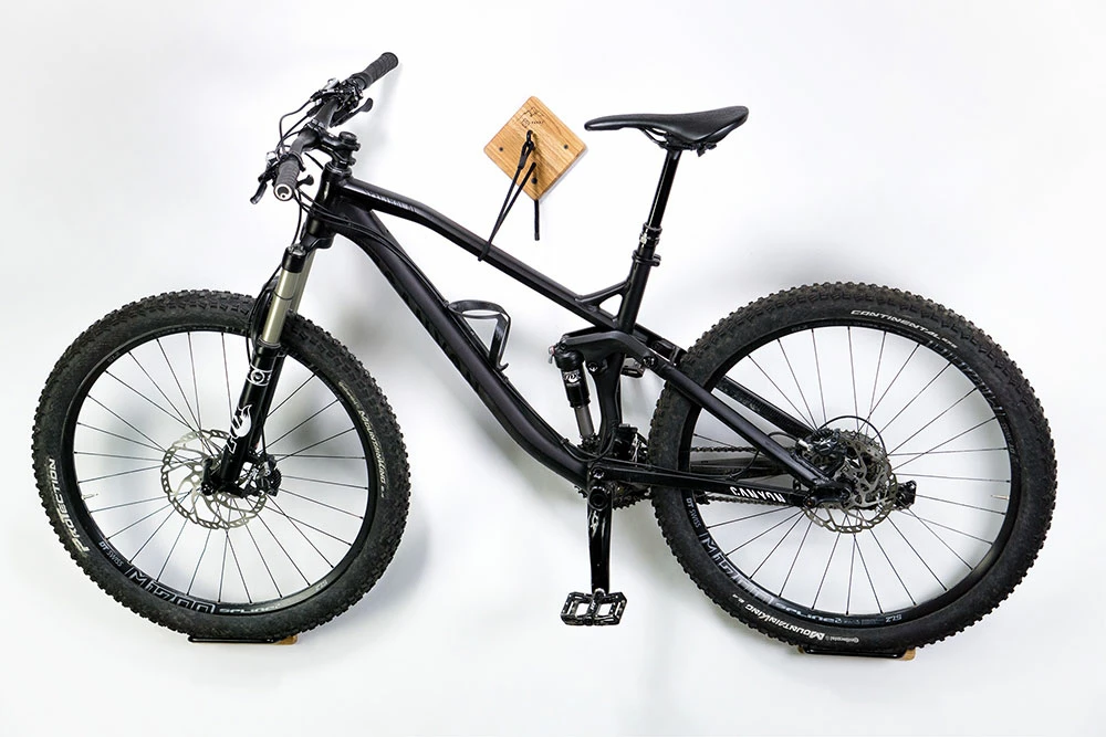 PARAX Support Mural Pour Vélo U-Rack - Chêne – Image 4