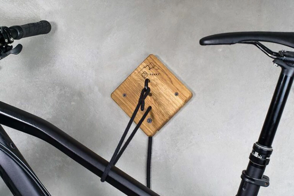 PARAX Support Mural Pour Vélo U-Rack - Chêne – Image 5