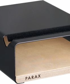 PARAX Support Mural Pour Vélo S-Rack - Noir / Bouleau