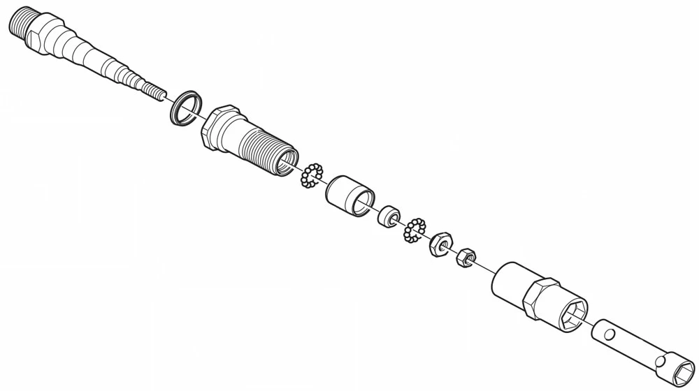 Shimano Axe De Pédale Complet Pour PD-GR500 /MX80 – Image 3