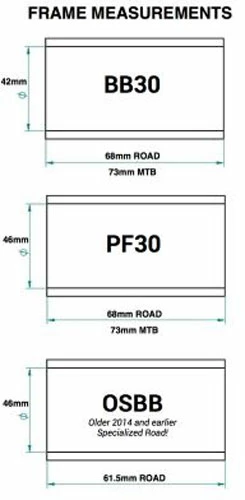 Praxis Works BB30/PF30 M30 Boîte De Pédalier MTB – Image 6