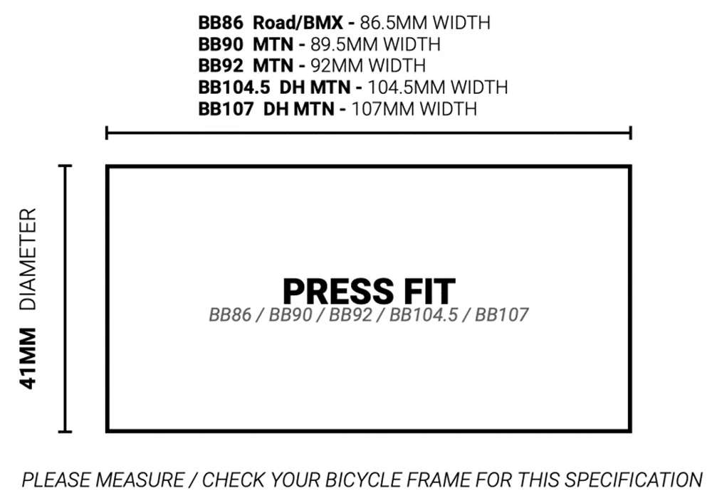 Praxis Works BB86/90/92 M30 Boîte De Pédalier Road/MTB – Image 2