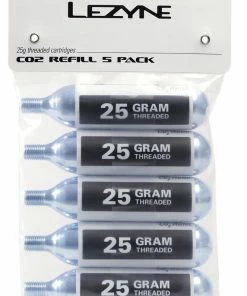 Lezyne Cartouches De Remplacement De CO2 25g 5-pack