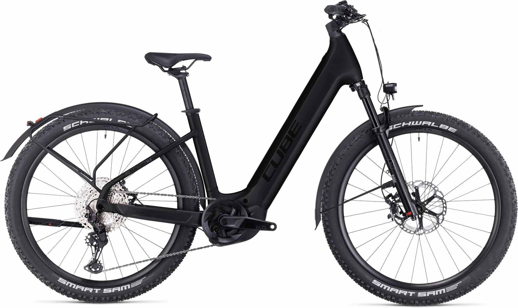 Cube Reaction Hybrid SLX 750 Allroad Easy Entry Black´n´reflex