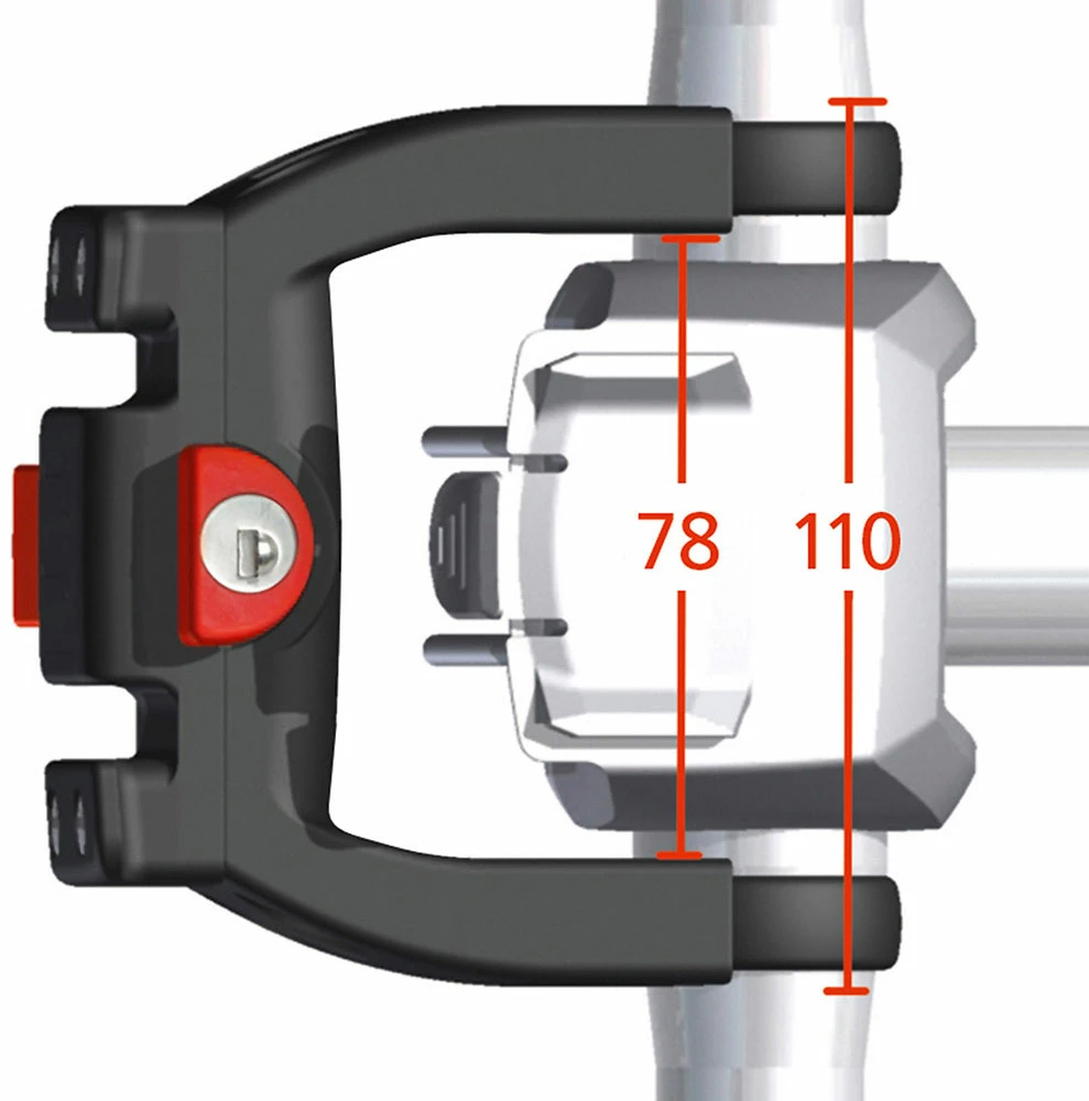 Rixen & Kaul - KLICKfix Adaptateur De Guidon KLICKfix E Avec Serrure – Image 3