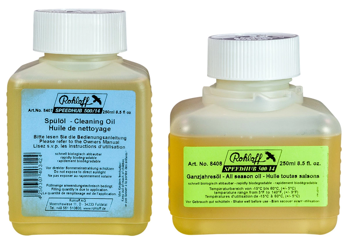 Rohloff Huile De Speedhub 500/14 250ml Huile De Rinçage Et Huile Toutes Saisons