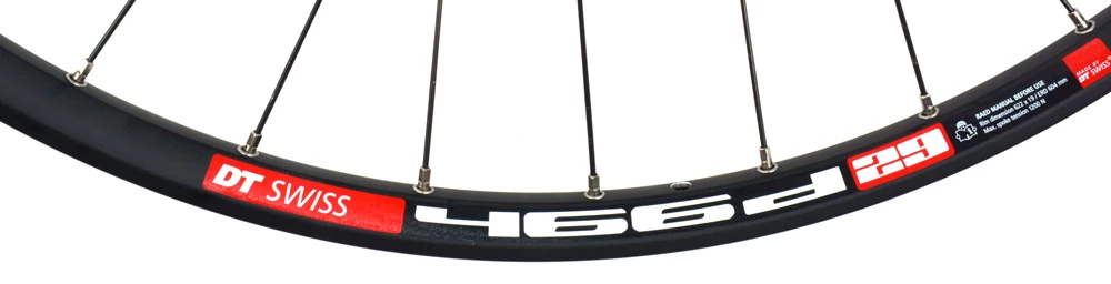 Shimano Custom Made 29" XT HB-M8000 / DT Swiss 466d Disc Front Wheel – Image 3