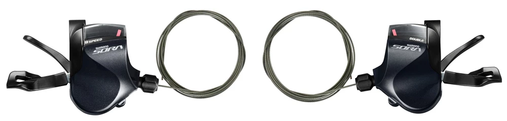 Shimano SORA SL-R3000 2 X 9 Jeu De Levier De Vitesse Flat Bar