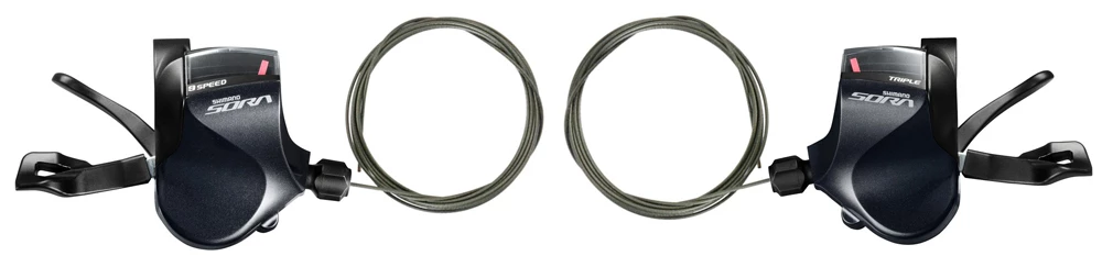 Shimano SORA SL-R3030 3x9 Vitesses Flat Bar Set