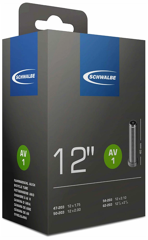 Schwalbe AV 1 Tuyau Pour 12"