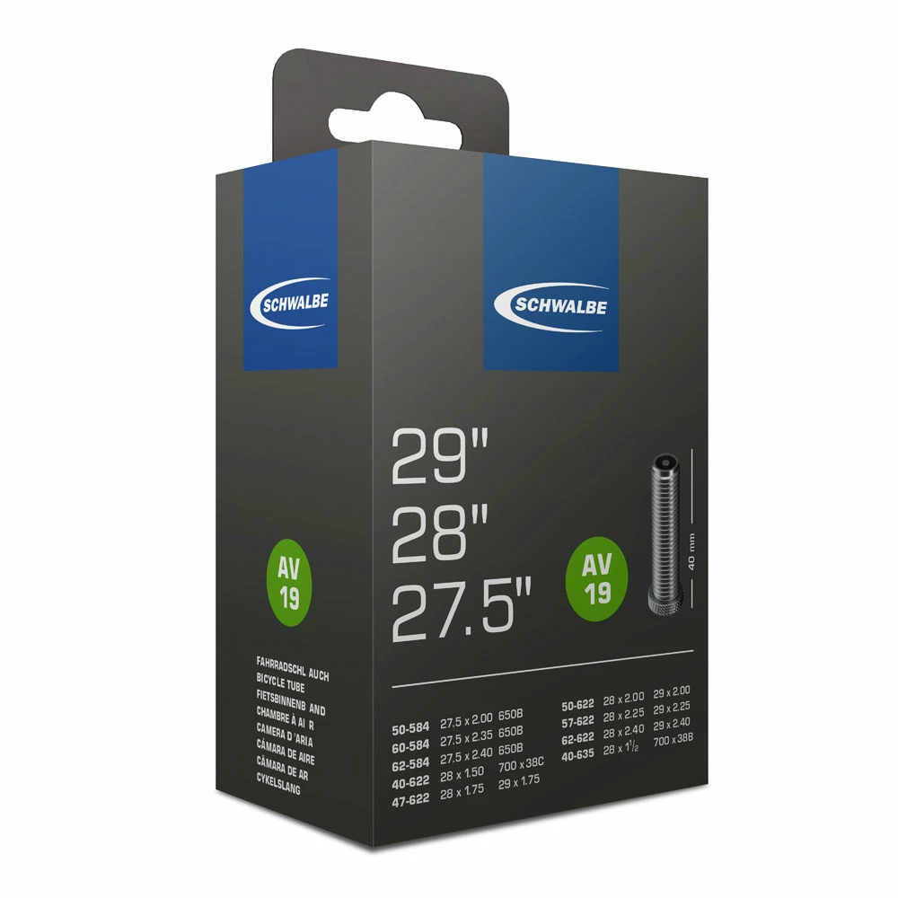 Schwalbe Tuyau AV 19 Pour 27,5/28/29