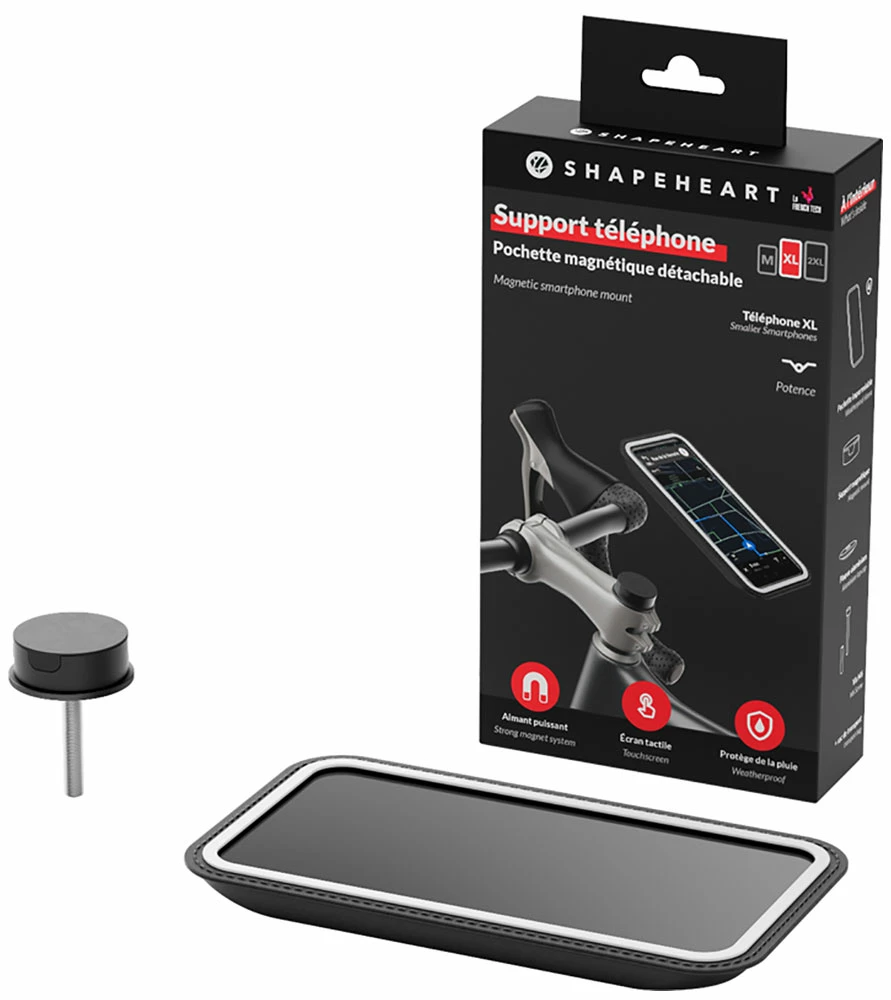 Shapeheart Support Téléphone Pour Fourche De Vélo