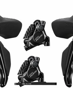 Shimano 105 Di2 ST-R7170+BR-R7170 Ensemble De Freins à Disque 2x12 Vitesses