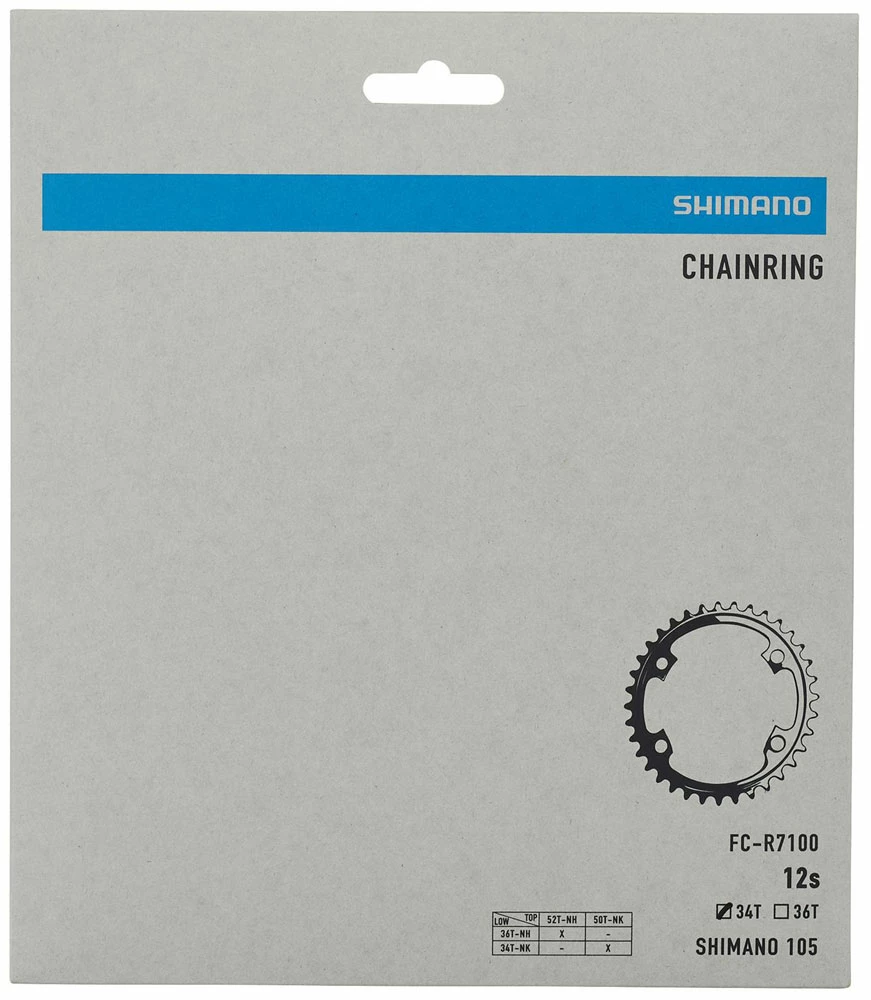 Shimano 105 Plateau Pour FC-R7100 50/34 Dents – Image 5