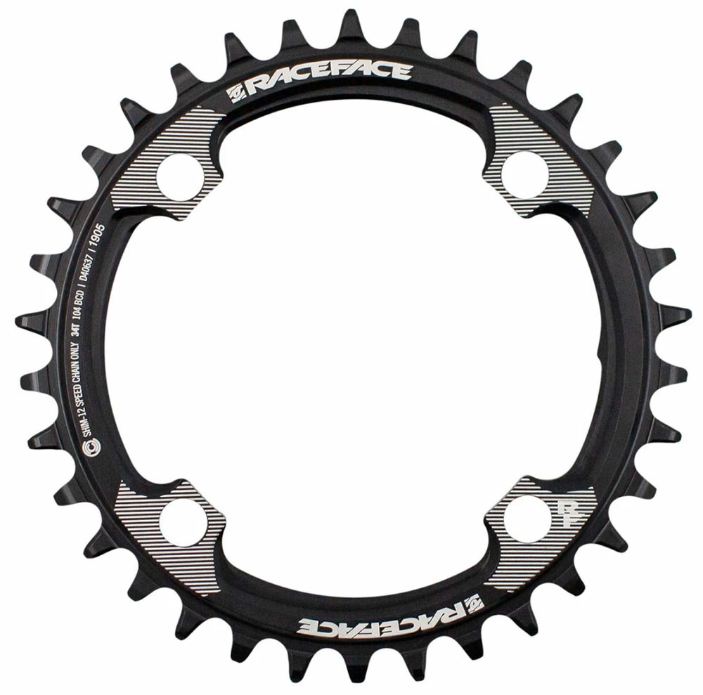 Race Face Shimano 12-speed Chainring 104mm 34T