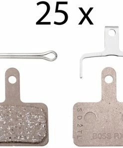 Shimano Plaquettes B05S-RX Resin Disc (emballage Atelier De 25 Pièces)